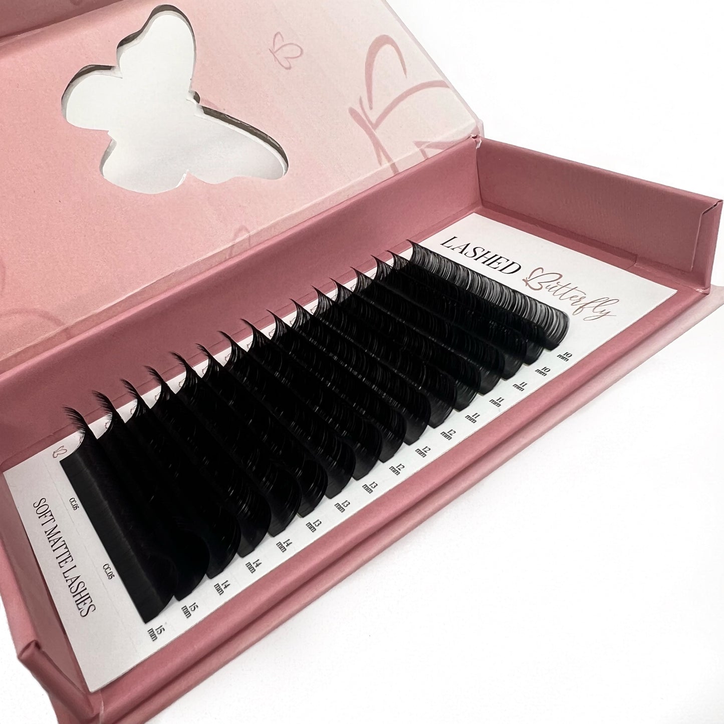 0.05 SOFT MATTE LASHES SINGLE TRAYS
